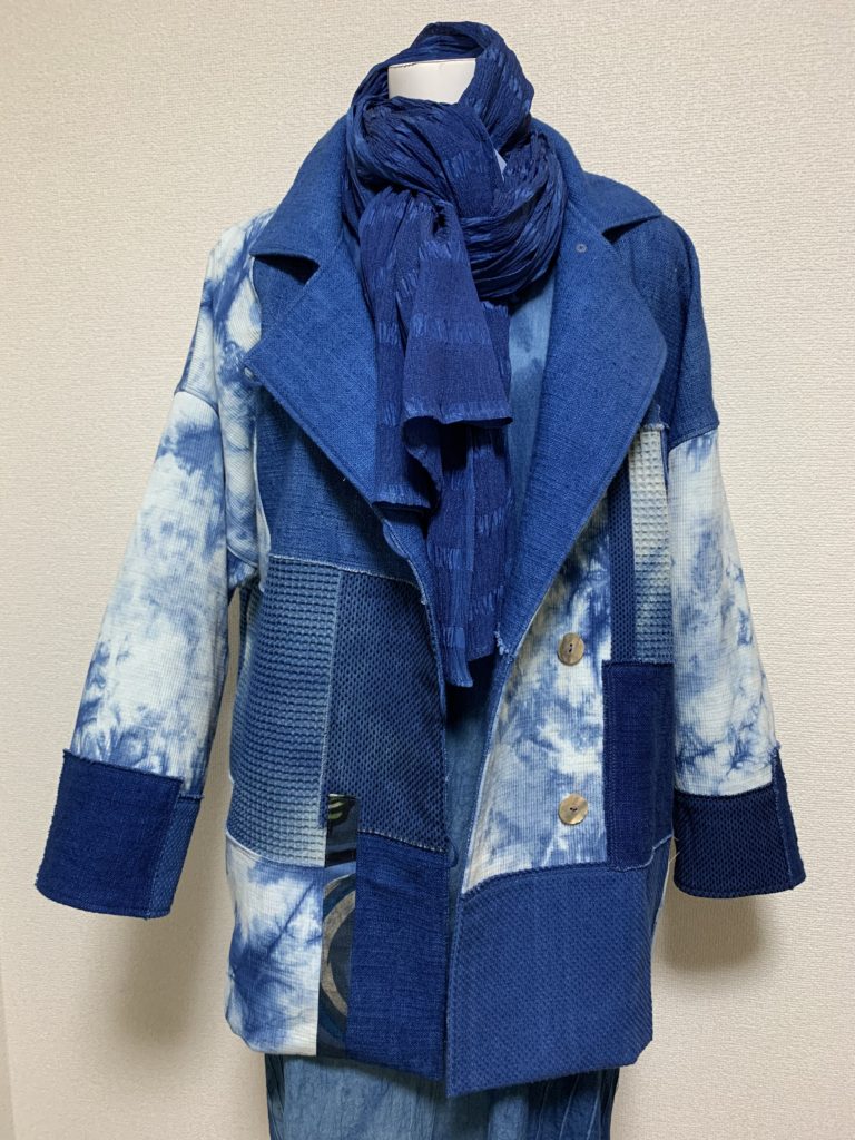 ブラウス ジャケット | 染工房石田 -藍染の魅力をもっと身近なものに 